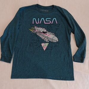 Fifth Sun Blue NASA Long Sleeve Tee  kids items are buy one Get one FREE
